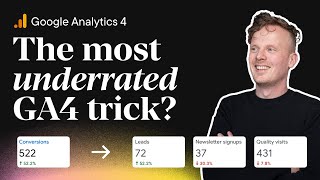 Track conversions as separate metrics in Google Analytics 4