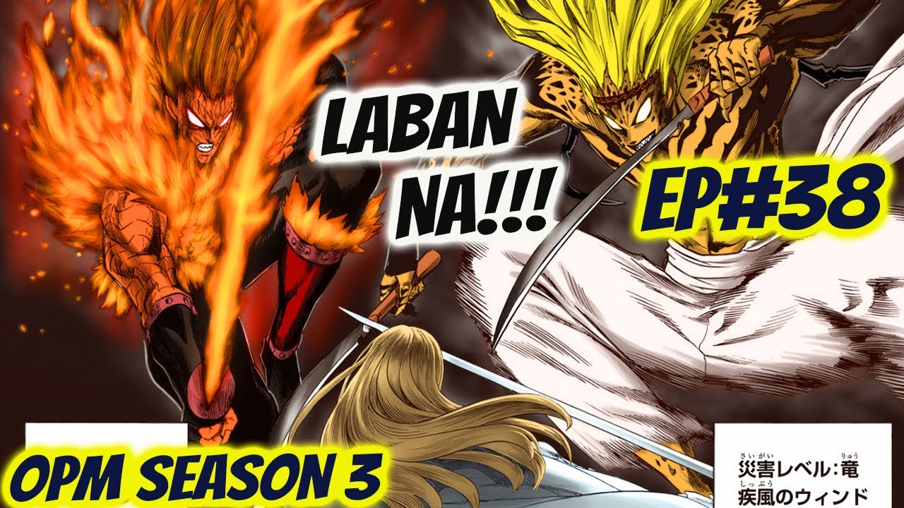 OPM S3 EP 38: Nilabas Na Ang True Form! Dragon Level! I One Punch Man Season 3 Episode 38