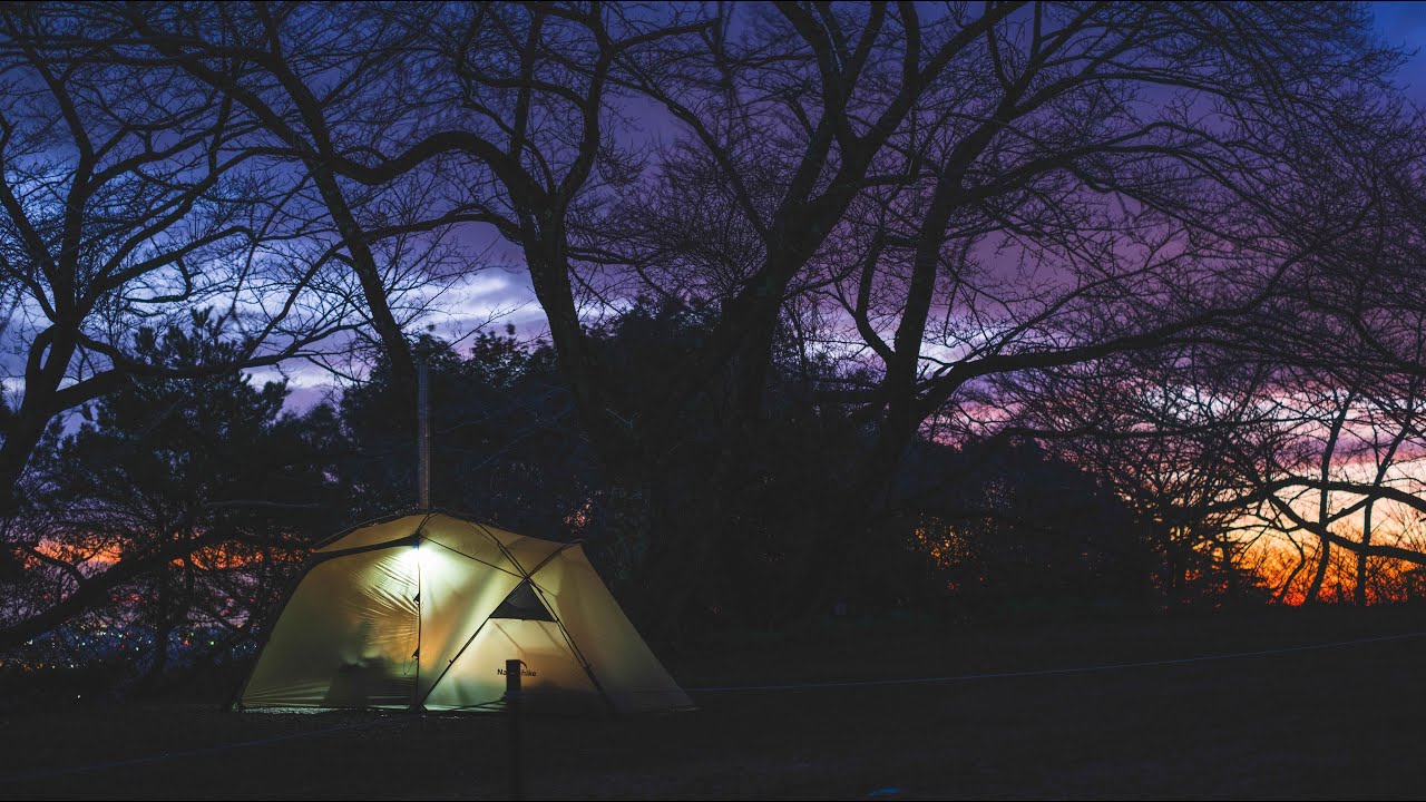 【新しいテント買いました】薪ストーブも一緒にデビューしたので、慣れ親しんだ場所のキャンプ場で練習しに行ったら思った以上に素敵な場所だった　【Recamp 養老】