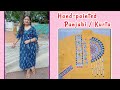 Hand-painted Punjabi / Kurta | Fabric Painting