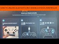 How To Unlock Bluetooth On A Google Stadia Controller