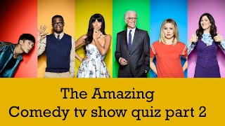 Guess the comedy tv show quiz part 2, guess the tv image quiz