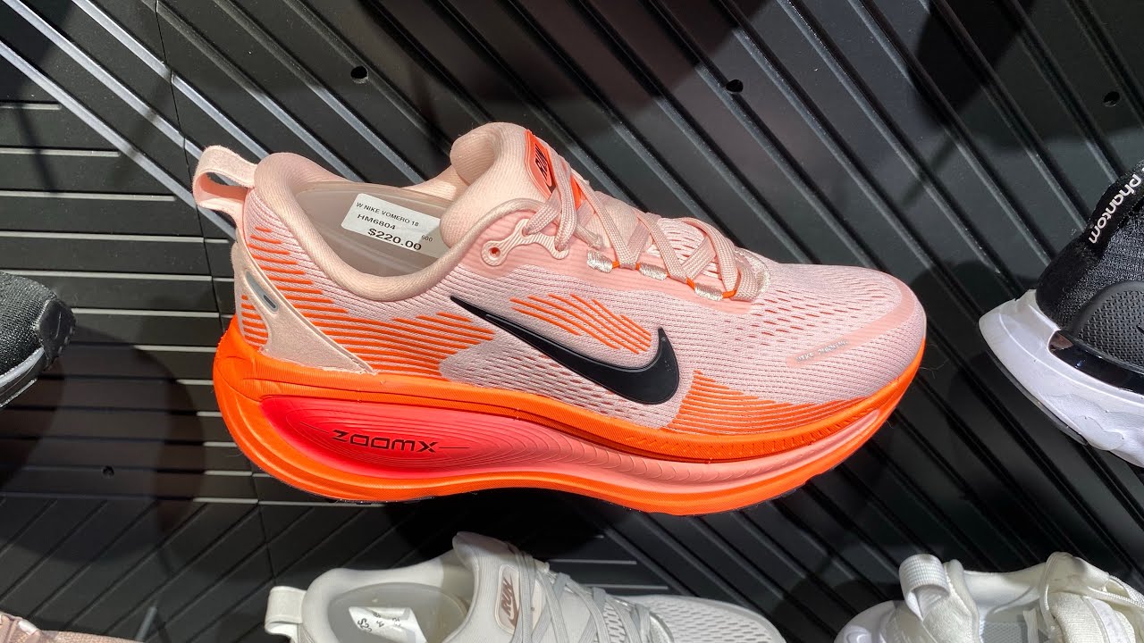 Nike Vomero 18 (Atmosphere/ Bright Crimson/ Crimson Bliss/ Black