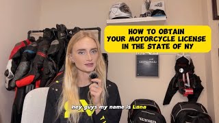 How to get your motorcycle license in New York