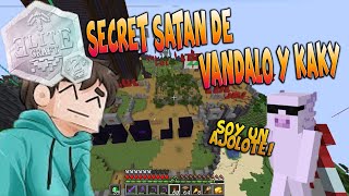 VANDAL Y KAKY REACCIONAN A SU SECRET SATAN! | NUEVA SKIN DE KAKY | MEJORES MOMENTOS ELITECRAFT 2