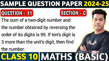The sum of a two digit number and the number obtained by reversing the order of its digits is 99. If