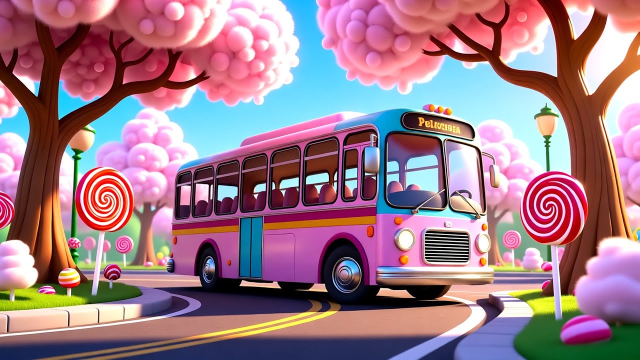 The Beep Beep Bus Ride 🚌 | Learn Vehicles & Numbers for Kids | Fun Preschool Learning