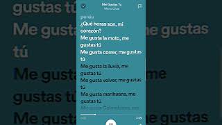Me Gustas Tu Edit