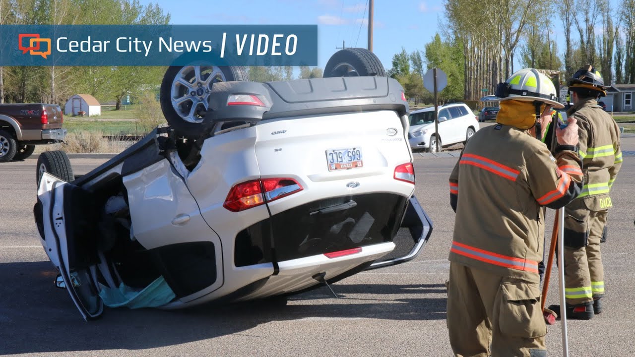 Police: Mother & baby unharmed in rollover crash on SR-56 in Cedar City