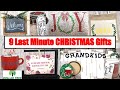 🎄9 LAST MINUTE DOLLAR TREE CHRISTMAS GIFT DIYS🎄 #diygifts #handmadegifts #dollartreediy #christmas