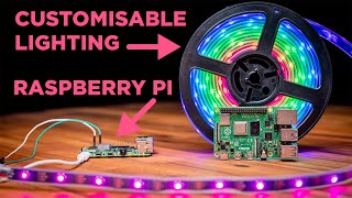 How To Use Addressable RGB WS2812B LED Strips With a Raspberry Pi Single Board Computer