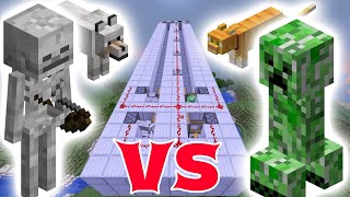 逃げ足が速いのはどっち？【Minecraft】#shorts
