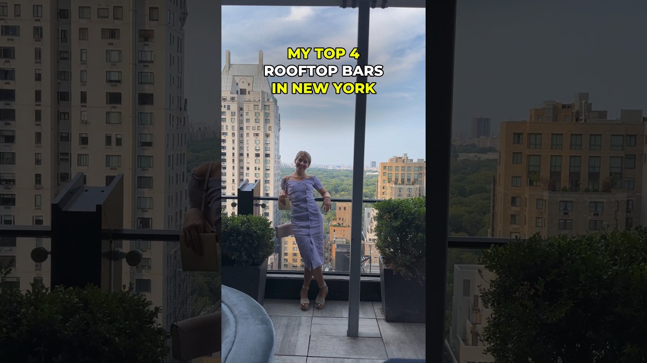 ⭐️ My Top 4 Rooftop Bars NYC 