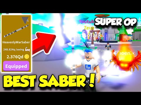 Getting The Most Expensive War Saber In Saber Simulator Update So Op Roblox Youtube - gravycatman saber simulator roblox all vids