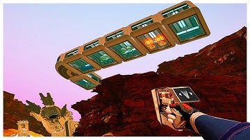 Building A Massive Sky Base To Survive This Alien Wasteland - The Planet Crafter