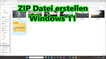 Zip Datei erstellen Anleitung - Windows 11 Tutorial so geht´s