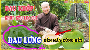 TRỊ ĐAU LƯNG, SƯNG ĐAU KHỚP - KHỚP KÊU LỤP CỤP, Thoái Hóa từ Dừa Tươi và Lá Trầu | Chùa Pháp Tạng