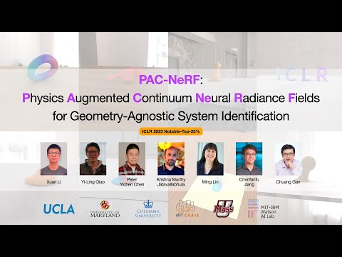 [ICLR 2023] PAC-NeRF: Physics Augmented Continuum Neural Radiance Fields