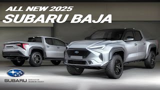 ALL NEW 2025 SUBARU BAJA REVEALED? REDESIGN | Digimods DESIGN |