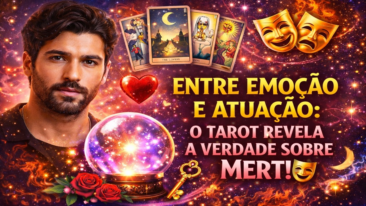 Entre Emoção e Atuação: O Tarot Revela a Verdade Sobre Mert! 🎭