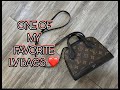 Rare bag my favorite bag from louis vuitton  nano dora review  sadly lv has discontinued this bag