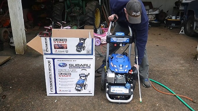 HART 2500PSI 2.5 GPM 212cc Cold Water Gas Pressure Washer