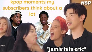 kpop moments my subscribers think about ✨a lot✨| Reaction.