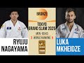 Ryuju NAGAYAMA VS Luka MKHEIDZE TOKYO Grand Slam 2025 BRONZE 60 Kg Ryuju NAGAYAMA VS Luka MKHEIDZE TOKYO Grand Slam 2025 BRONZE 60 Kg