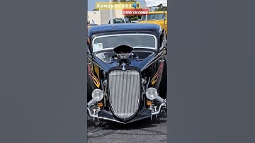 "Sound Up" Raw traditional V8 open header hot rods street cackling! #hotrods #classiccars #oldcars