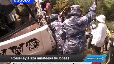 Poliisi eyisizza amateeka ku bbaasi