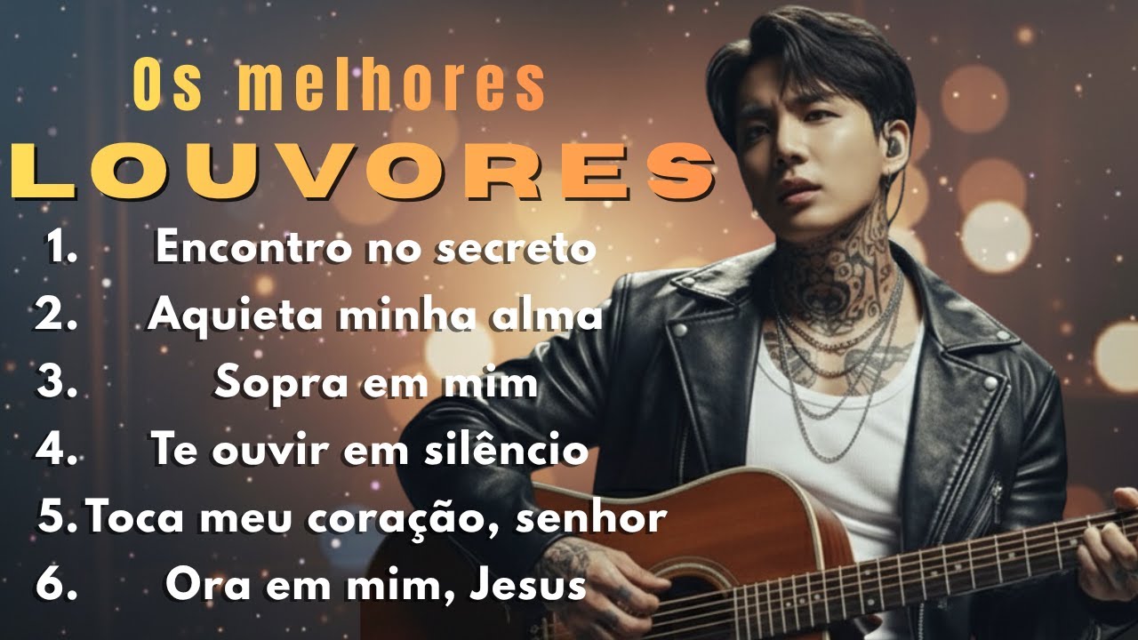Os Melhores Louvores | Lançamento 2025 | JUNG KOOK - Música Gospel