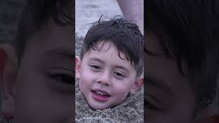 Kid Buried In the Sand #shortvideo #shorts #beach