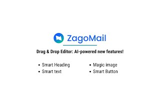 Drag & Drop Editor AI-Powered features!