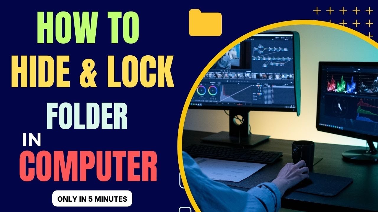 Laptop me Folder Lock kaise Lageye | Computer me Folder ko Lock & Hide ...