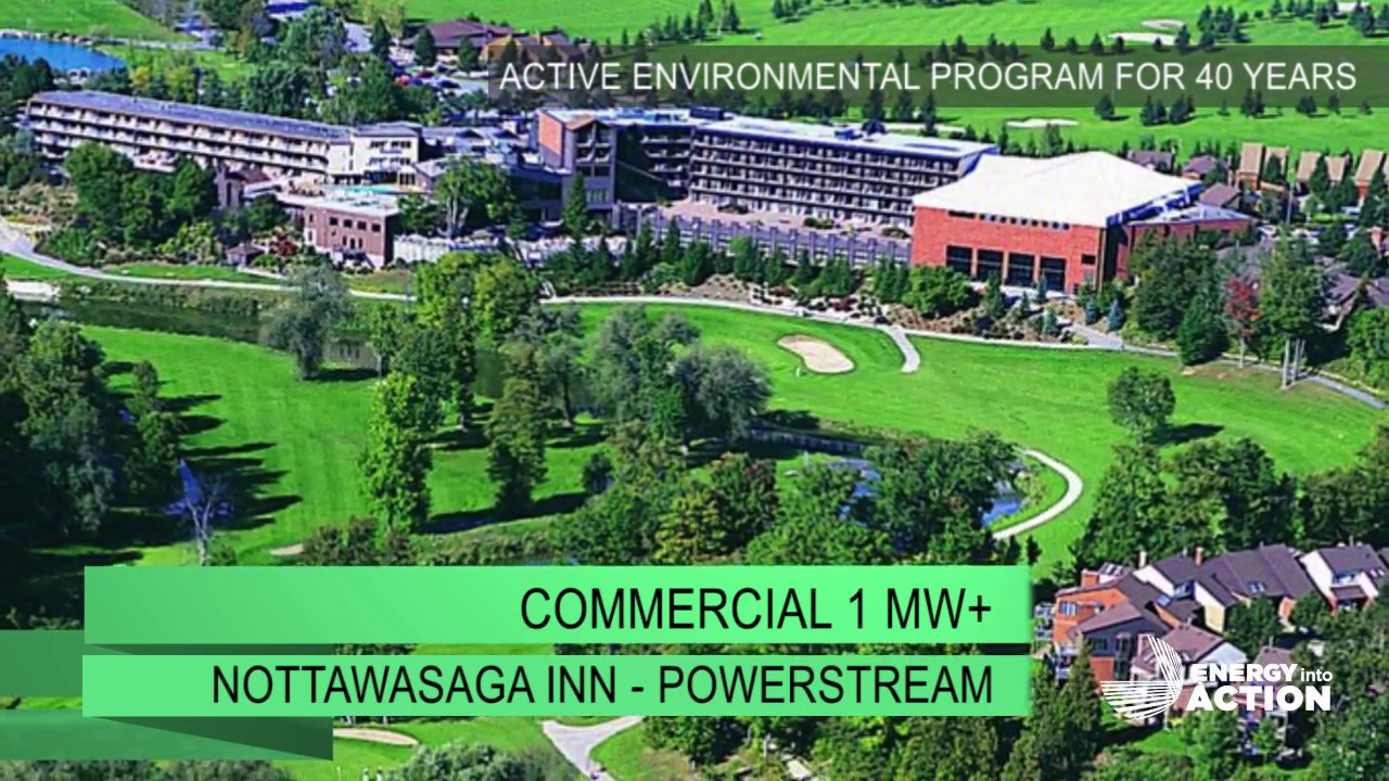 Nottawasaga Inn Resort receives Energy into Action Innovation Award
