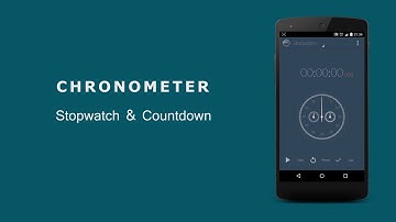 Chronometer Stopwatch & Countdown Timer