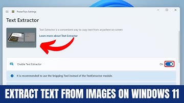 How to Extract Text from Images on Windows 11 | Easy OCR Tutorial 2025