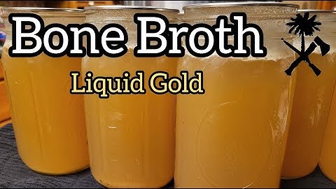Making and Preserving Your Own Bone Broth