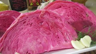 Рецепт- Капуста маринованная со свёклой Рецепт- Капуста маринованная со свёклой