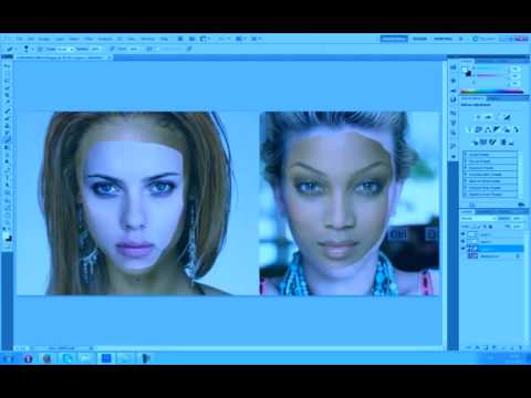 Копия видео "УРОКИ ФОТОШОПА  Самый быстрый фотомонтаж  замена лица в фотошопе"