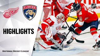 Red Wings @ Panthers 2/7/21 | NHL Highlights