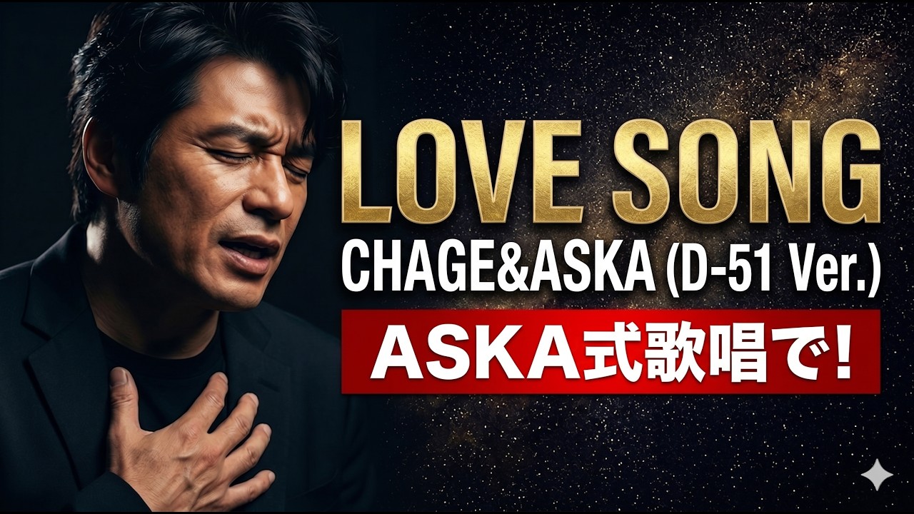 Watch LOVE SONG / CHAGE&ASKA【D-51のカバーVer.】ASKAの歌い方に寄せて歌ってみた #カバー #モノマネ on YouTube Watch LOVE SONG / CHAGE&ASKA【D-51のカバーVer.】ASKAの歌い方に寄せて歌ってみた #カバー #モノマネ on YouTube
