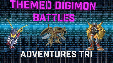 Digimon Cyber Sleuth Themed Competitive Battle "Adventures Tri"
