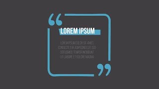 Quotes Titles Premiere Pro Templates