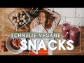 6 vegane Snack Rezepte für zwischendurch & nach dem Sport