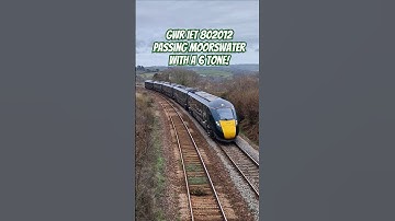 GWR IET 802012 passing Moorswater with a 6 tone! #hitachi #iet #tones #train #railway