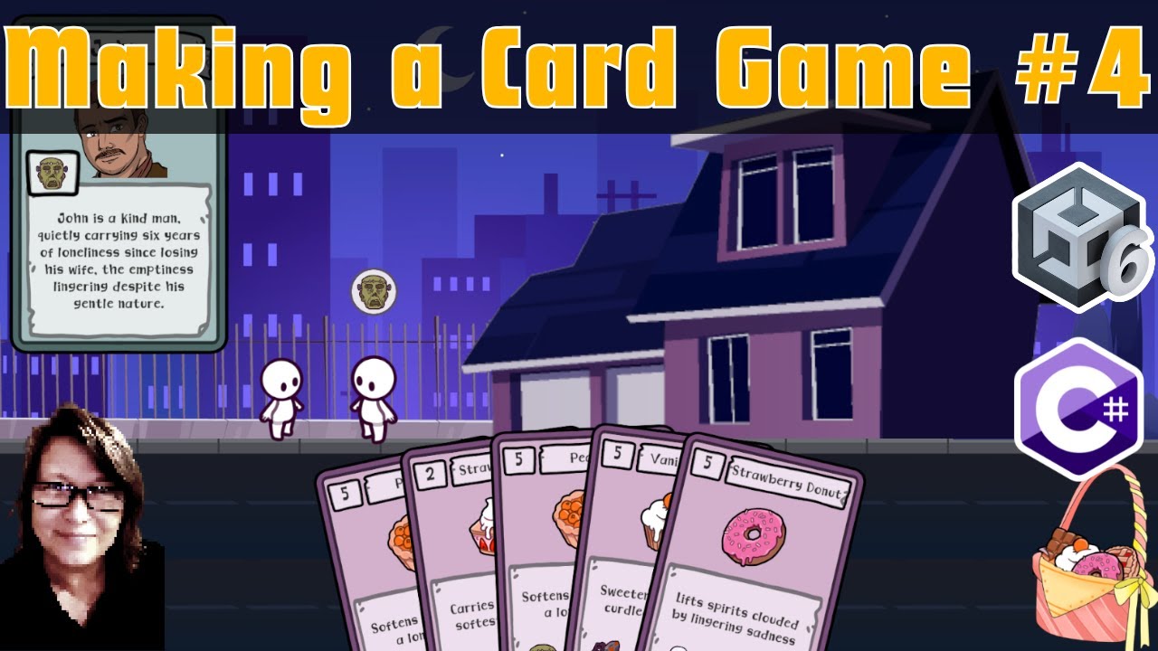 Making a Simple Card Game in Unity - Traumas & Residents - YouTube
