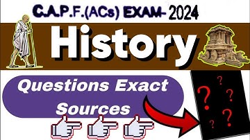 CAPF AC 2024: History Analysis and Source | Capf Ac 2024 analysis