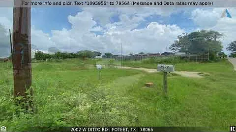 Priced at $55,000 - 2002 W Ditto Rd, Poteet, TX 78...