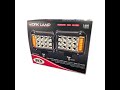 Trux TLED-U106 4&quot; Cube Spot Light Led Work Lamps with Side Strobes